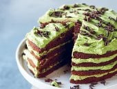 طريقة عمل كيكة الماتشا بالشيكولاتة