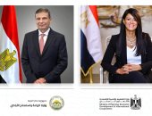 وزيرا التخطيط و الزراعة 