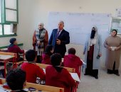 خالد قبيصي وكيل الوزارة يتفقد المدارس