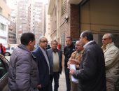 رئيس شركة الصرف الصحي بالإسكندرية يتفقد محطتي رفع 3 و6 لمتابعة سير العمل 