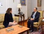 وزير الخارجية يستقبل وزيرة المشروعات الاسترالية