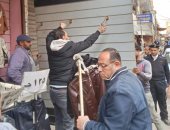 حي أول الإسماعيلية يشن حملة مكبرة لرفع الإشغالات