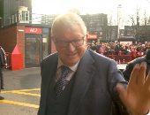 الأسطورة أليكس فيرجسون مدرب اليونايتد السابق 