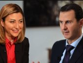 بشار الأسد مع لونا الشبل
