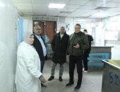 إحدى الجولات داخل قسم الأوعية الدموية