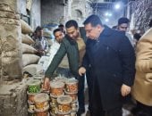 حملة تموينية مكبرة بمركز طهطا 