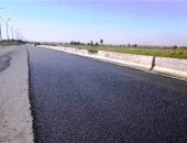 استكمال رصف الطريق الدائرى بلانة كلابشة