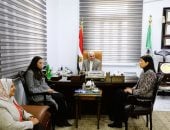 السفيرة دينا الصيحي المدير التنفيذي لصندوق مساعدة ضحايا الاتجار بالبشر