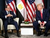 الرئيس السيسي وترامب 