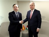 رئيس وزراء فلسطين مع وزير الخارجية الإسباني