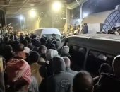جنازة أم وأبنائها الـ4 ضحايا تسريب غاز