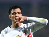 حسام عبد المجيد لاعب نادي الزمالك 