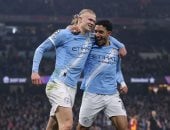 عمر مرموش وهالاند ثنائي مانشستر سيتي