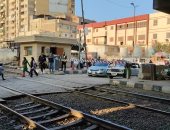 مصرع سيده تعبر المزلقان