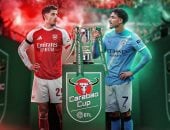 أرسنال ضد مانشستر سيتي في نهائي الكأس