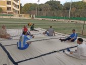 فعاليات تدريبات المشروع القومي للياقة البدنية للآفراد ذوي الإعاقة