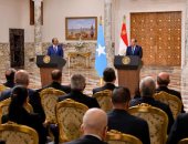 الرئيس السيسى ورئيس الصومال