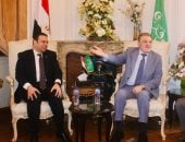 رئيس‭ ‬الوفد‭ ‬يستقبل‭ ‬رئيس‭ ‬حزب‭ ‬العدل