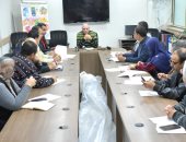 محافظ الدقهلية خلال الاجتماع