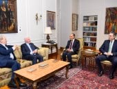 وزير الخارجية خلال اللقاء