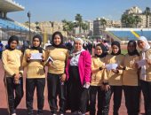 طالبات كفر الشيخ الأزهرية يحصدن ثالث الجمهورية بألعاب القوى