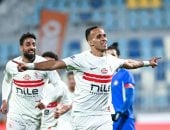 ناصر منسى وعدى الدباغ لاعبا الزمالك