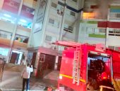 الحماية المدنية تحاصر حريق اشتعل بشقة سكنية-أرشيفية 