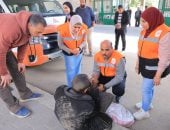 التعامل مع 162 بلاغًا لحالات أطفال وكبار بلا مأوى خلال 24 ساع
