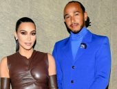 كيم كارداشيان ولويس هاميلتون