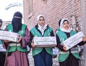 مؤسسة الجارحي عضو التحالف الوطني للعمل تواصل توزيع المساعدات الغذائية بمحافظة الفيوم