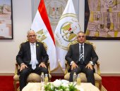 وزير العدل يستقبل النائب العام لتهنئته بتولي مهام منصبه