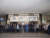 رئيس جامعة بنها خلال استقبال وفد هيئة الاعتماد والجودة
