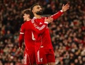 محمد صلاح في مباراة ليفربول ضد برايتون