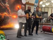 حامد خلاف ابن الغربية يحصد بطولة العالم في القوة البدنية