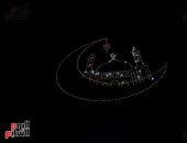 المسحراتي وزينة رمضان يحلقون فوق مآذن الحسين بطائرات الدرون