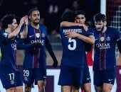 احتفال حكيمي بهدفه في مرمي موناكو