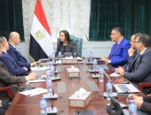 وزيرة التضامن الاجتماعي تلتقي عدداً  من أعضاء مجلس النواب