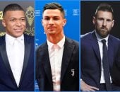  ميسي ورونالدو ومبابي وفينسيوس