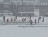 مران بايرن ميونخ وسط الثلوج