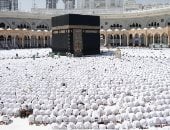 المصلون اليوم فى المسجد الحرام 