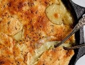 طريقة عمل الفطير السريع بالجبنة في الطاسة