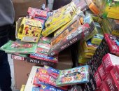 ضبط 55600 قطعة ألعاب نارية في حملات مكبرة