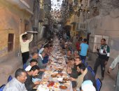 حفل إفطار جماعى لأهالى أسوان