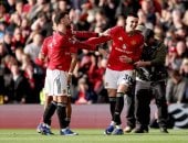 احتفال مان يونايتد ضد كريستال بالاس