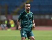 محمد مجدي أفشة لاعب الأهلي المعار إلى الاتحاد السكندري