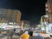 حملة مكبرة لرفع الإشغالات فى كوم أمبو