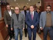 المحافظ ومدير الصحة ببورسعيد