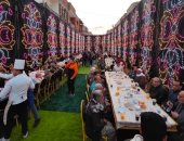 مائدة إفطار الرملية 