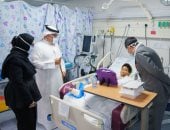 ولي عهد البحرين يزور المصابين 