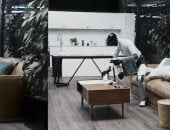 روبوت بشرى جديد ينظف المنزل تلقائيا